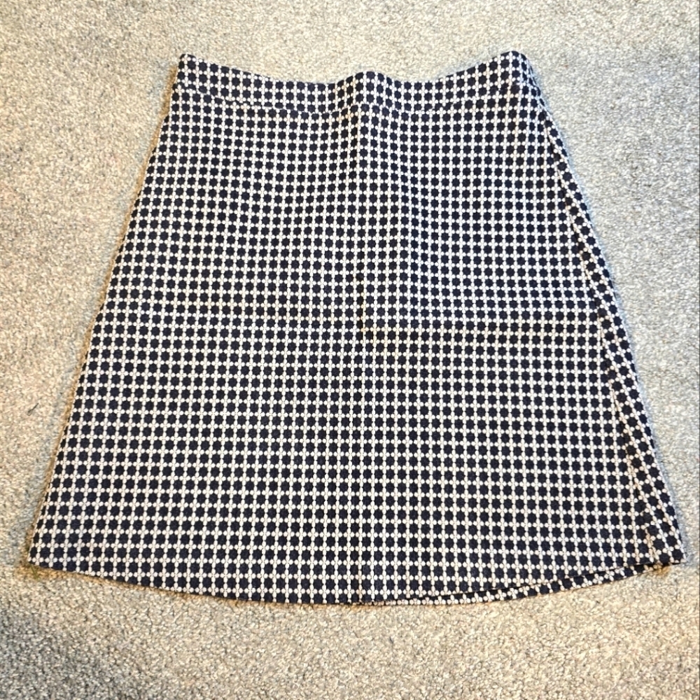 Margaret M Skirt Black and White Size Medium